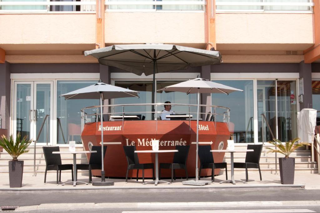 Logis Hotel & Restaurant Mediterranee Port-la-Nouvelle Eksteriør billede
