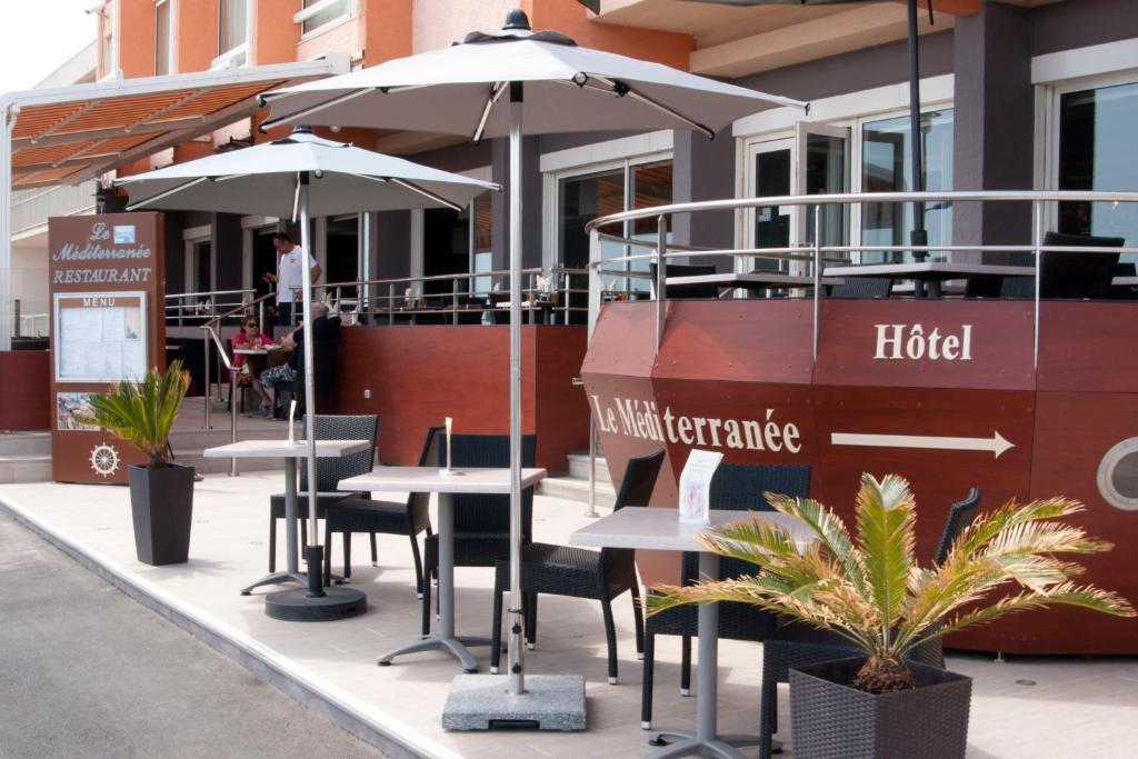 Logis Hotel & Restaurant Mediterranee Port-la-Nouvelle Eksteriør billede